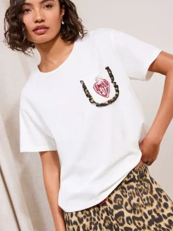 Pyjama's|Friends Like These Amour Leopard Short Sleeve Pyjamas