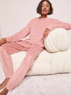 Pyjama's*Friends Like These Bow Embossed Pyjama Bottoms