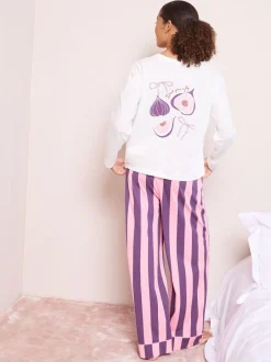 Loungewear|Alle Nacht- En Loungekleding*Friends Like These Don’t Give A Fig Long Sleeve Pyjamas