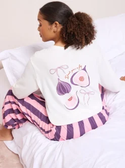 Pyjama's*Friends Like These Don’t Give A Fig Long Sleeve Pyjamas