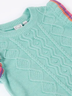 Overhemden En Blouses|Frugi Blue Ray Ruffle Tank Top