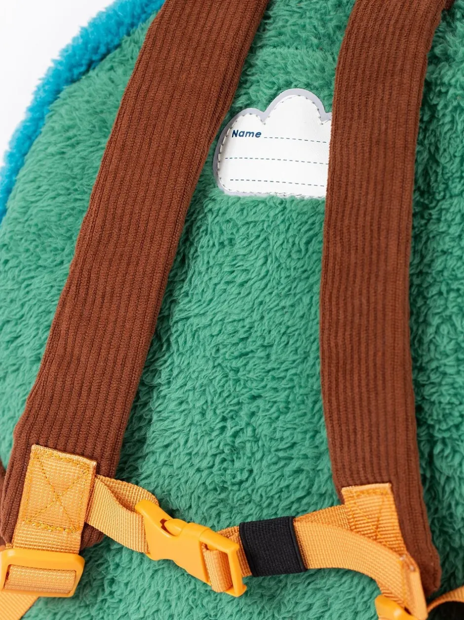 Tassen*Frugi Fleece Character Brown Backpack