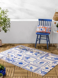 Vloerkleden En Lopers|Vloerkleden En Lopers*Furn Frieze Abstract Outdoor/Indoor Washable Rug