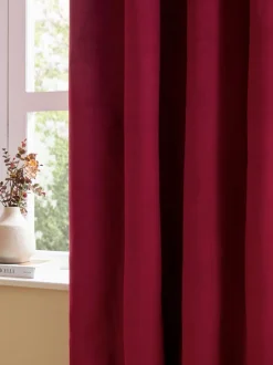 Gordijnen|Gordijnen*Furn The Ultimate Velvet 100 Blackout Thermal Pencil Pleat Curtains