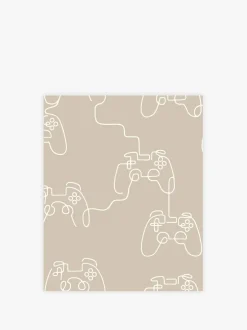 Behang|Next Gamer Doodle 10M Wallpaper Crème