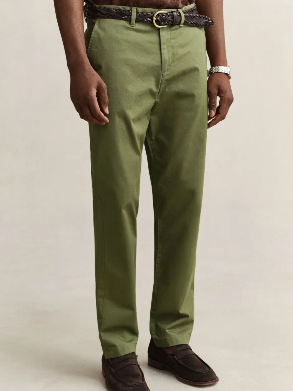 Formele Broek*Gant Regular Fit Classic Stretch Chino Trousers