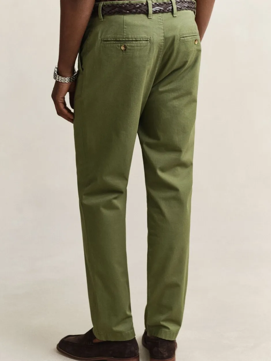 Formele Broek*Gant Regular Fit Classic Stretch Chino Trousers
