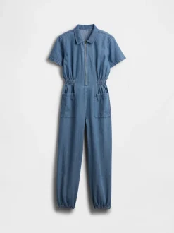 Jumpsuits En Playsuits|Gap denim jogger jumpsuit (4-13jr)
