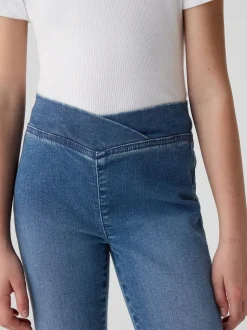 Jeans*Gap High Waisted Crossover Flare Jeans (5-13yrs) (5-13yrs)