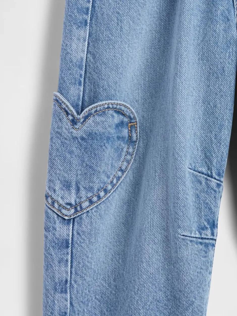 Jeans|Gap Paperbag Horseshoe Jeans (6mths-5yrs)