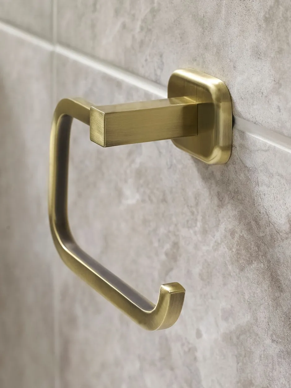 Badkameraccessoires|Next Garda toiletrolhouder Goud