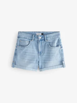 Shorts|Next - Denim jongensshort Gebleekt
