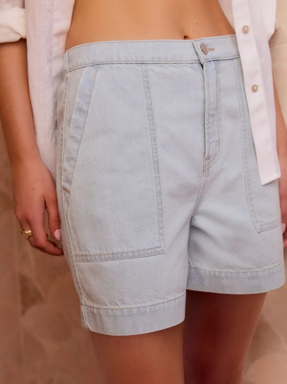 Shorts*Next - Utility Lichtgewicht 100% katoenen denim shorts Gebleekt