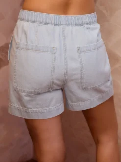 Shorts*Next - Utility Lichtgewicht 100% katoenen denim shorts Gebleekt