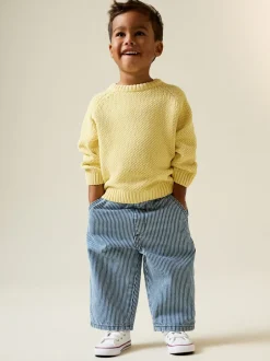 Truien En Breisels*Next - Chenille Knitted Crew Neck Jumper (3mths-7yrs) Geel