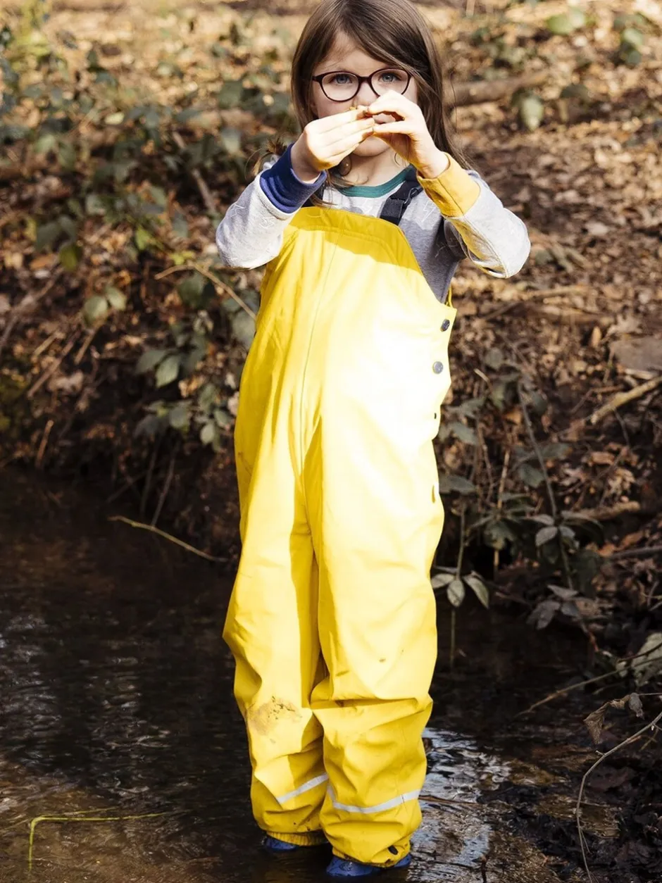 Jumpsuits En Playsuits|Tuinbroeken|Muddy Puddles - waterdichte geïsoleerde Puddleflex bretelbroek Geel
