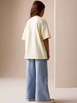 T-Shirts|Next Geel - Nirvana Oversized Graphic T-Shirt (3-16yrs)