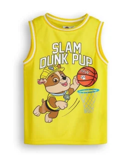 Shorts|Vanilla Underground - Paw Patrol Kids Marshall 2 Piece Basketball Set Geel