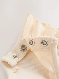 Rompertjes En Tuinbroeken|Tuinbroeken|Next - Babyjersey bretelbroeken en Bodysuits Set van 2 stuks (0maanden -3jaar) Geel ditsy