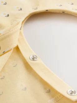 Rompertjes En Tuinbroeken|Tuinbroeken|Next - Babyjersey bretelbroeken en Bodysuits Set van 2 stuks (0maanden -3jaar) Geel ditsy