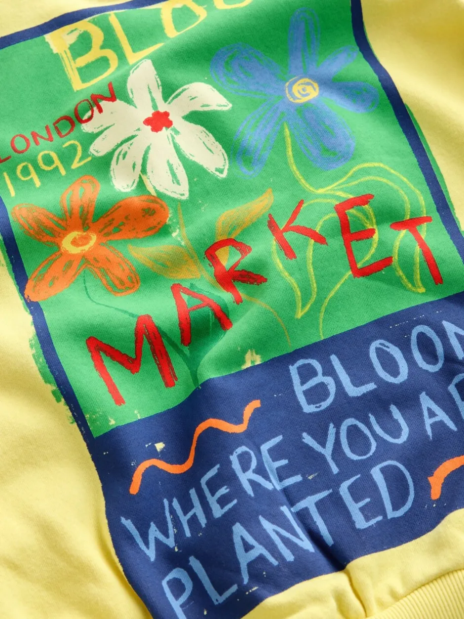 Sweaters En Hoody´S*Next - Sweatshirt (3 - 16 jr) Geel met bloem