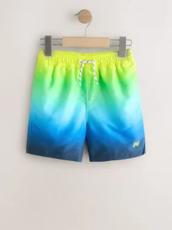 Badkleding*Next - Ombré Zwembroek (3-16jr) Geel/blauw