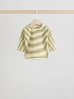 Tops|Sets En Outfits*Next Geel/roze/blauw - Baby Jersey Tops and Leggings Set 6 Piece (0mths-2yrs)