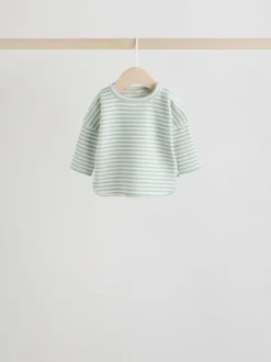 Tops|Sets En Outfits*Next Geel/roze/blauw - Baby Jersey Tops and Leggings Set 6 Piece (0mths-2yrs)