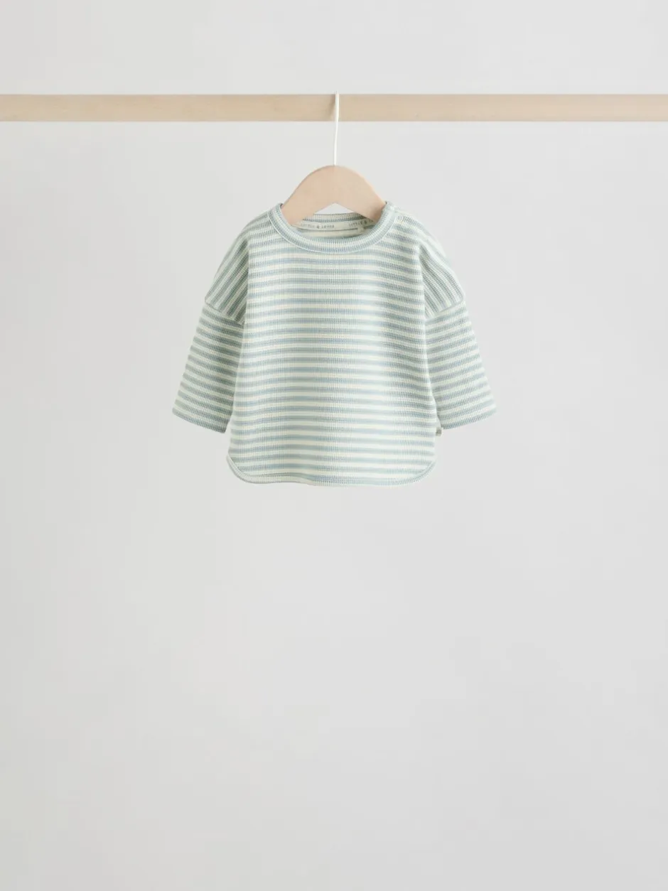 Tops|Sets En Outfits*Next Geel/roze/blauw - Baby Jersey Tops and Leggings Set 6 Piece (0mths-2yrs)