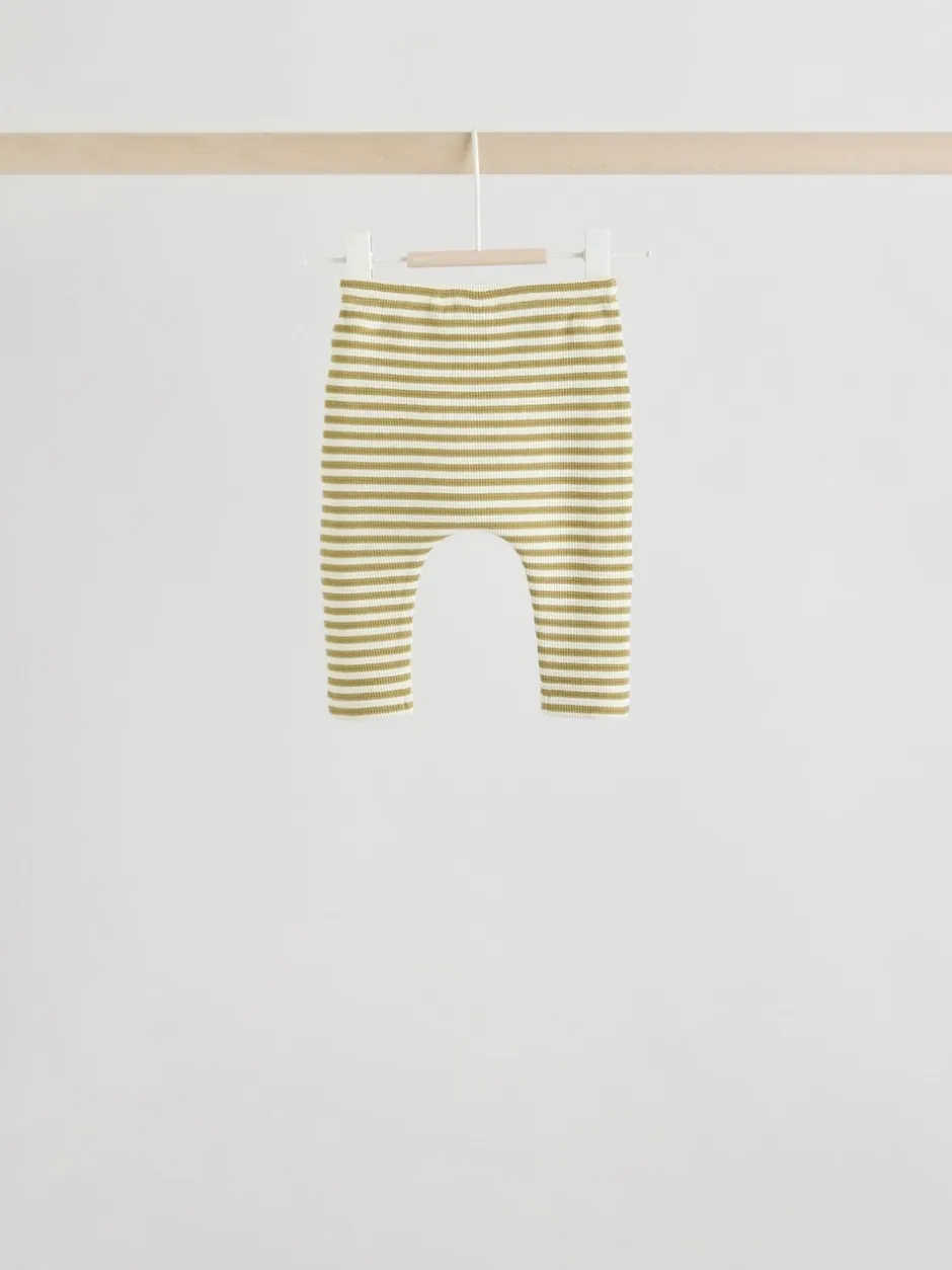 Tops|Sets En Outfits*Next Geel/roze/blauw - Baby Jersey Tops and Leggings Set 6 Piece (0mths-2yrs)