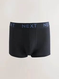 Ondergoed|Ondergoed*Next Gemêleerd blauw/grijs - Hipster boxers van katoenrijke mix