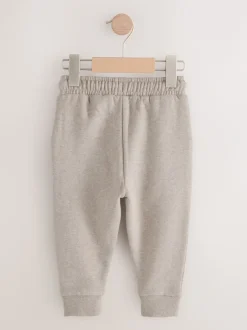 Jeans En Joggingbroeken*Next Gemêleerd havermoutkleurig - Zacht aanvoelende jersey joggingbroek (3 mnd-7 jr)