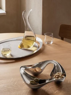 Glas|Georg Jensen Cobra karaf van glas