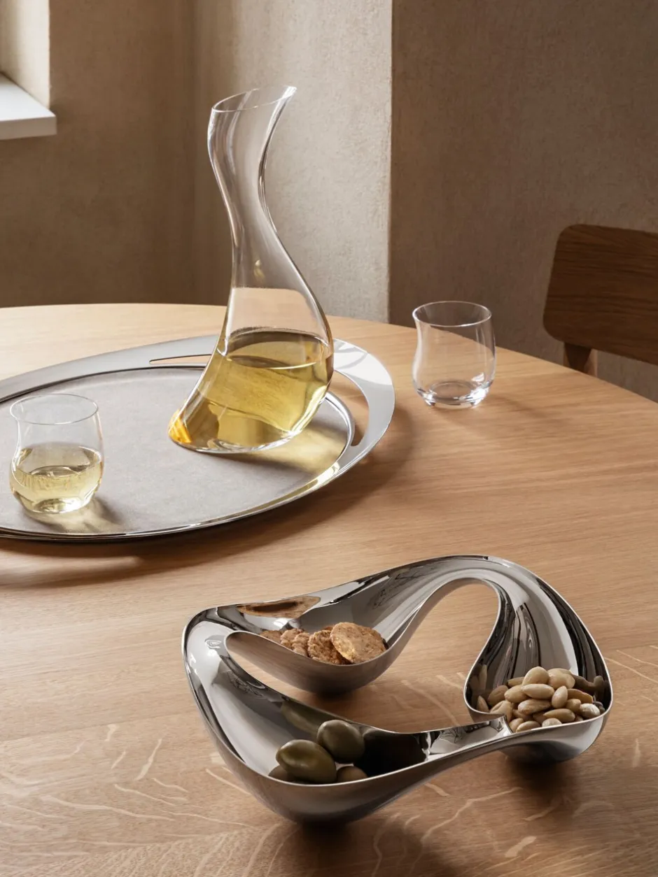 Glas|Georg Jensen Cobra karaf van glas