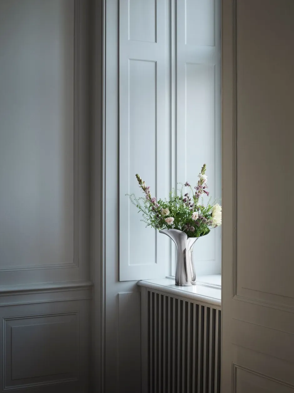 Vazen*Georg Jensen grote Bloom Botanica vaas