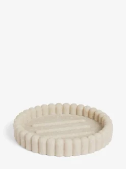 Badkameraccessoires|Next Geribbelde zeepbakje