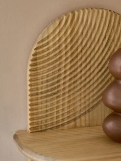 Opslag En Organisatie|Thuiskantoor|Next Gesneden 3 -laagse wandplank