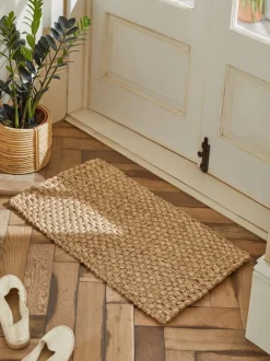 Deurmatten|Vloerkleden En Lopers*Next Geweven jute deurmat