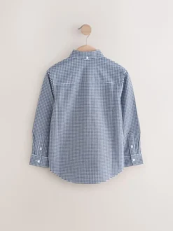 Shirts|Next Gingham-ruitjes - Oxford overhemd (3-16 jr)