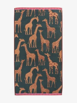 Handdoeken En Badmatten*Next Giraffeprint 100% katoenen handdoeken