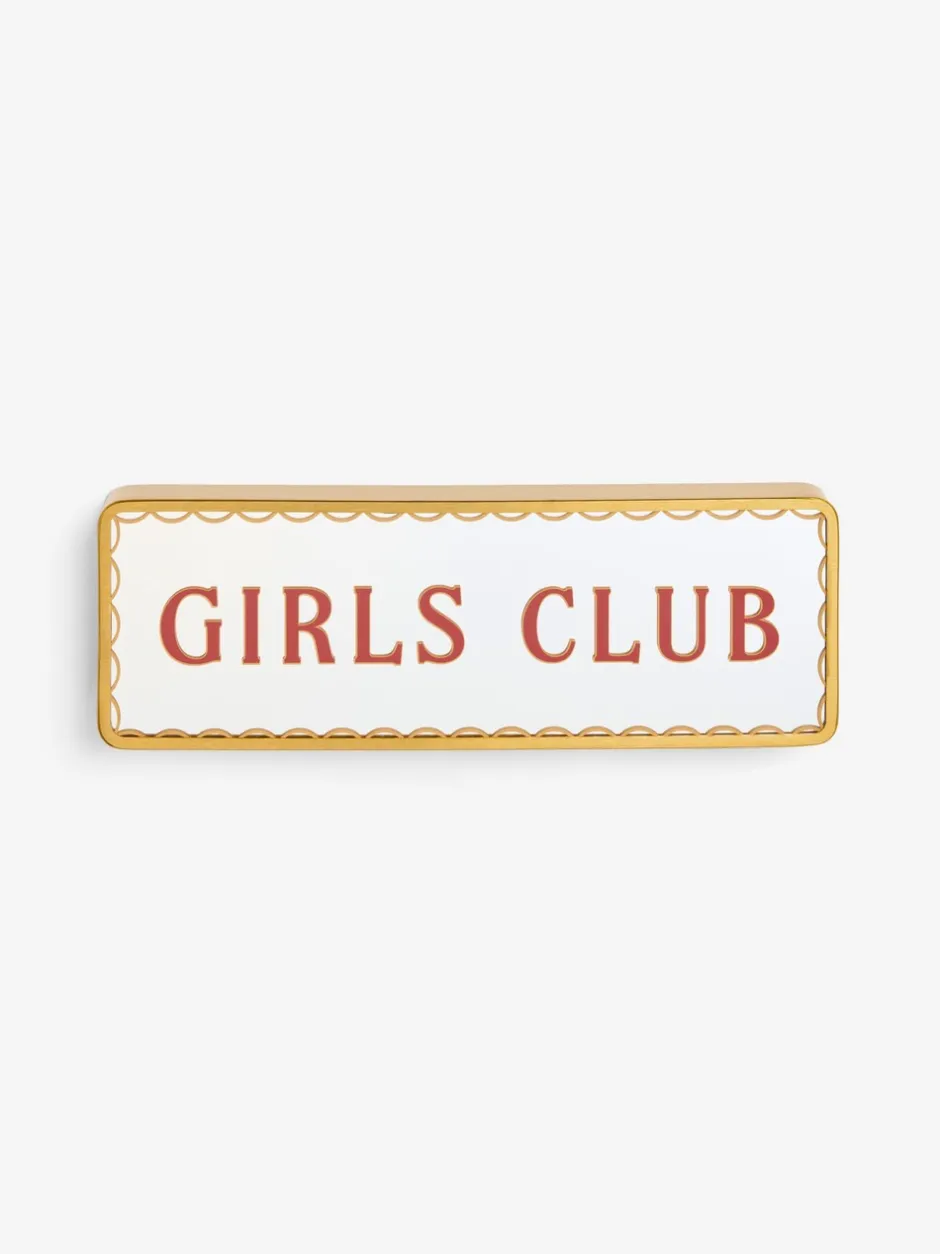 Decoraties|Next Girls Club Mirrored Sign Ornament