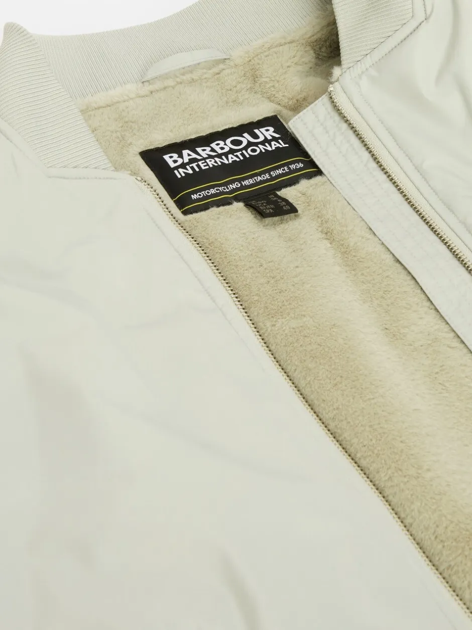Jassen En Jacks*Barbour International - Barbour® International Kuala Showerproof Jacket Glacier grijs