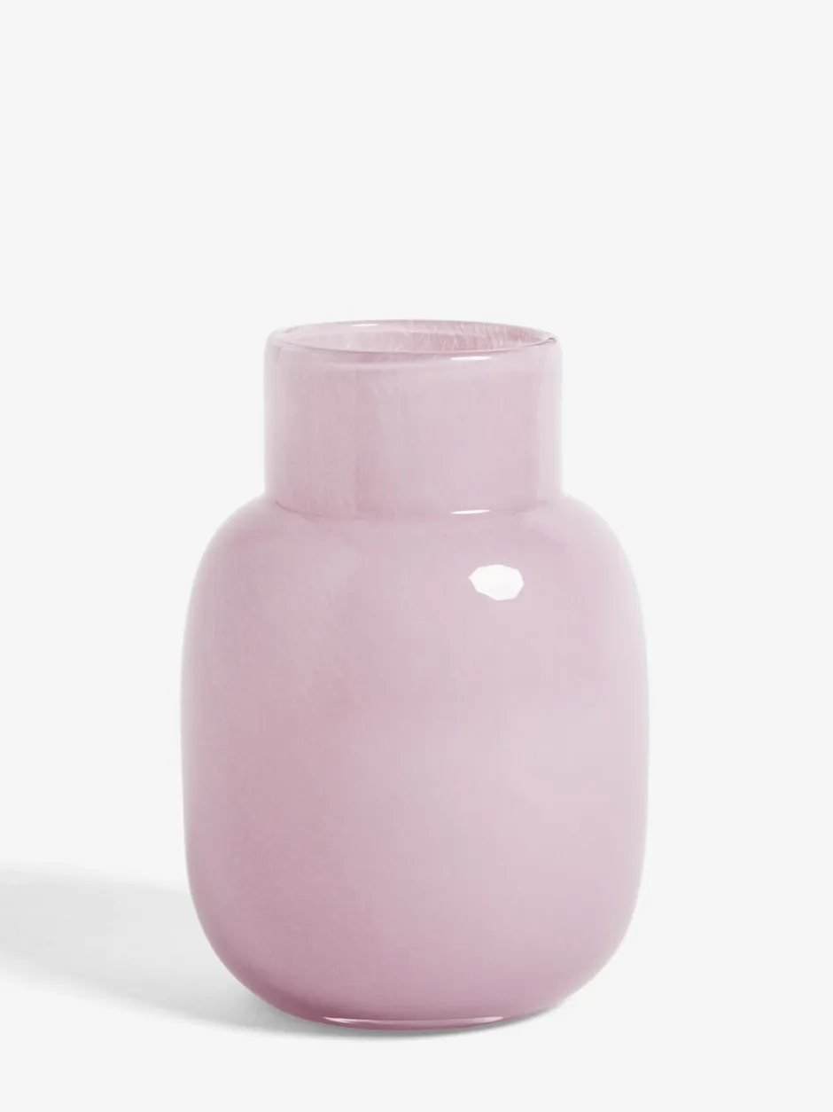 Vazen*Next Glazen vaas Roze
