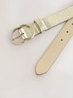 Ceintuurs|Next - Normale PU-riem Gold Crackle