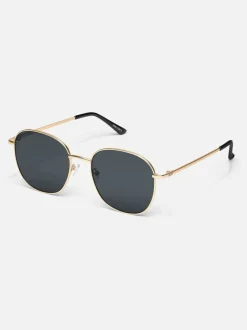 Zonnebril|QUAY Gold Jezabell Sunglasses