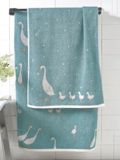 Handdoeken En Badmatten|Next Goose And Friends 100% katoenen handdoek