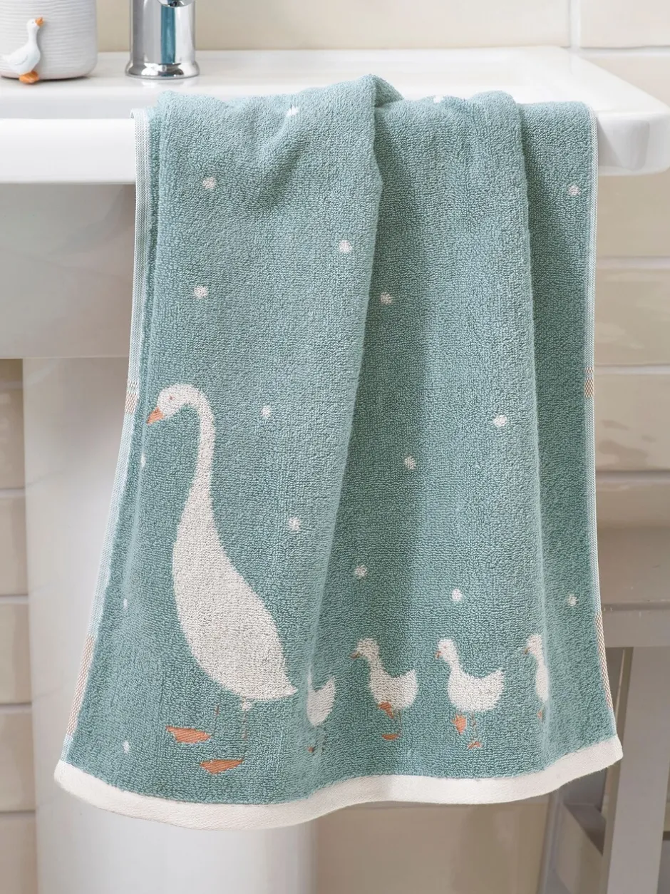 Handdoeken En Badmatten|Next Goose And Friends 100% katoenen handdoek