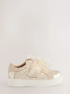 Sneakers|Baker by Ted Baker - - Organza Corsage sneakers voor meisjes Goud