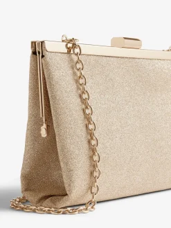 Tassen En Portemonnees*Friends Like These Goud - Occasion Clutch Bag