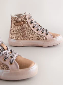 Sneakers*Next - Hoge sneakers met ster Goud
